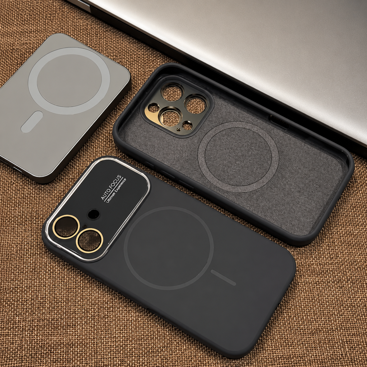 Premium iPhone Case Liquid Silicone MagSafe Cover Acrylic Camera Lens Protection Shockproof Soft Touch Anti Dust Slim Full Coverage Protective Design