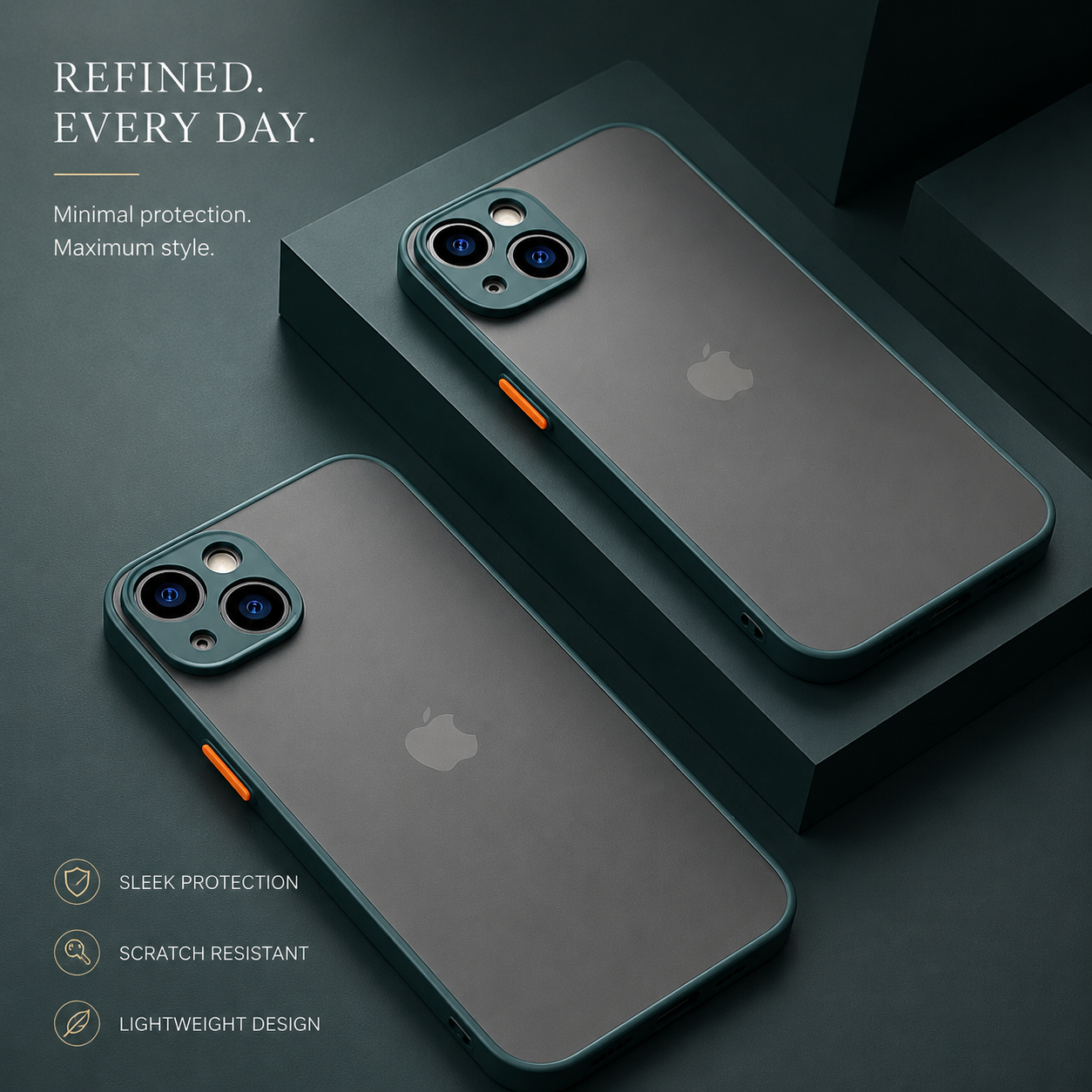 Premium iPhone Case MagSafe Compatible Translucent Armor Protective Cover Shockproof Bumper Camera Lens Protection Matte Anti Scratch Slim Full Coverage
