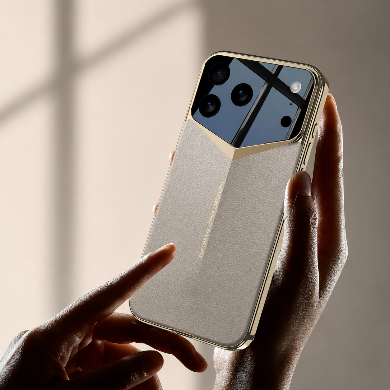 Premium iPhone Case MagSafe Compatible PU Leather Electroplated Protective Cover Camera Lens Protection Shockproof Anti Scratch Hard Shell Slim Full Coverage
