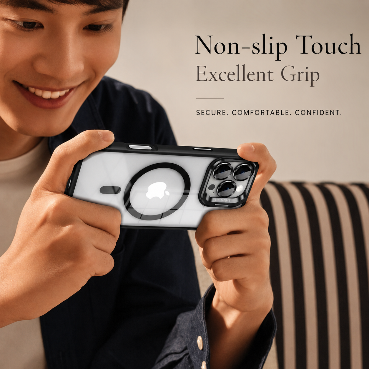 Premium iPhone Case MagSafe Compatible Shockproof Bumper Protective Cover Full Body Protection Camera Lens Guard Magnetic Slim Durable Design