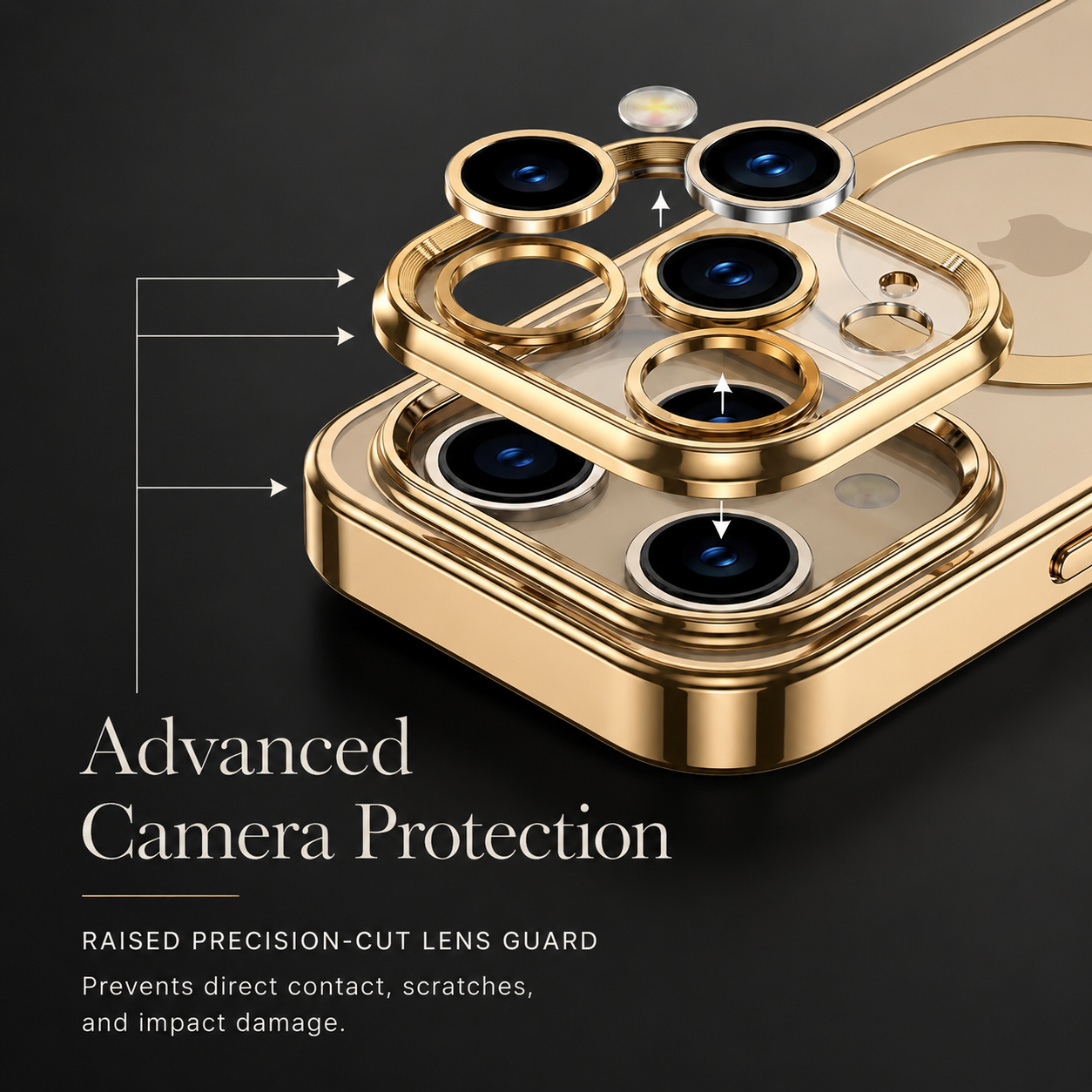 Premium iPhone Case MagSafe Compatible Magnetic Transparent TPU Protective Cover Shockproof Camera Lens Protection Anti Yellowing Slim Full Coverage