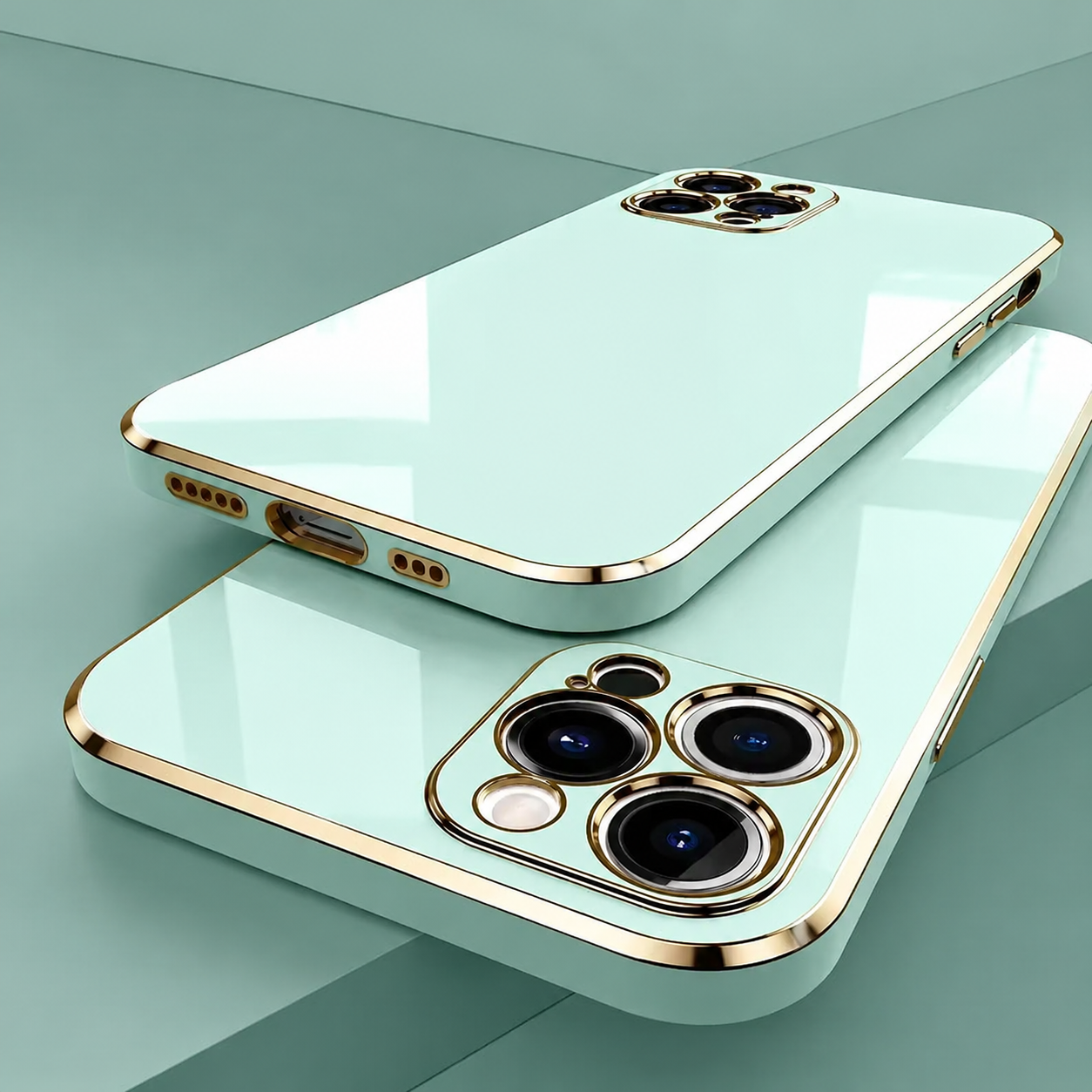 Premium iPhone Case MagSafe Compatible Matte Silicone Plating Frame Shockproof Protective Cover Magnetic Slim Full Protection Camera Lens Guard Design