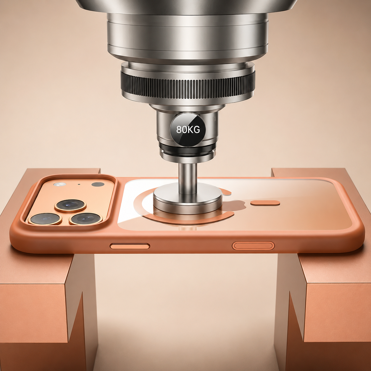Premium iPhone Case MagSafe Compatible Clear Transparent Back Shockproof Armor Protective Cover Camera Control Button Anti Scratch Slim Full Coverage Design