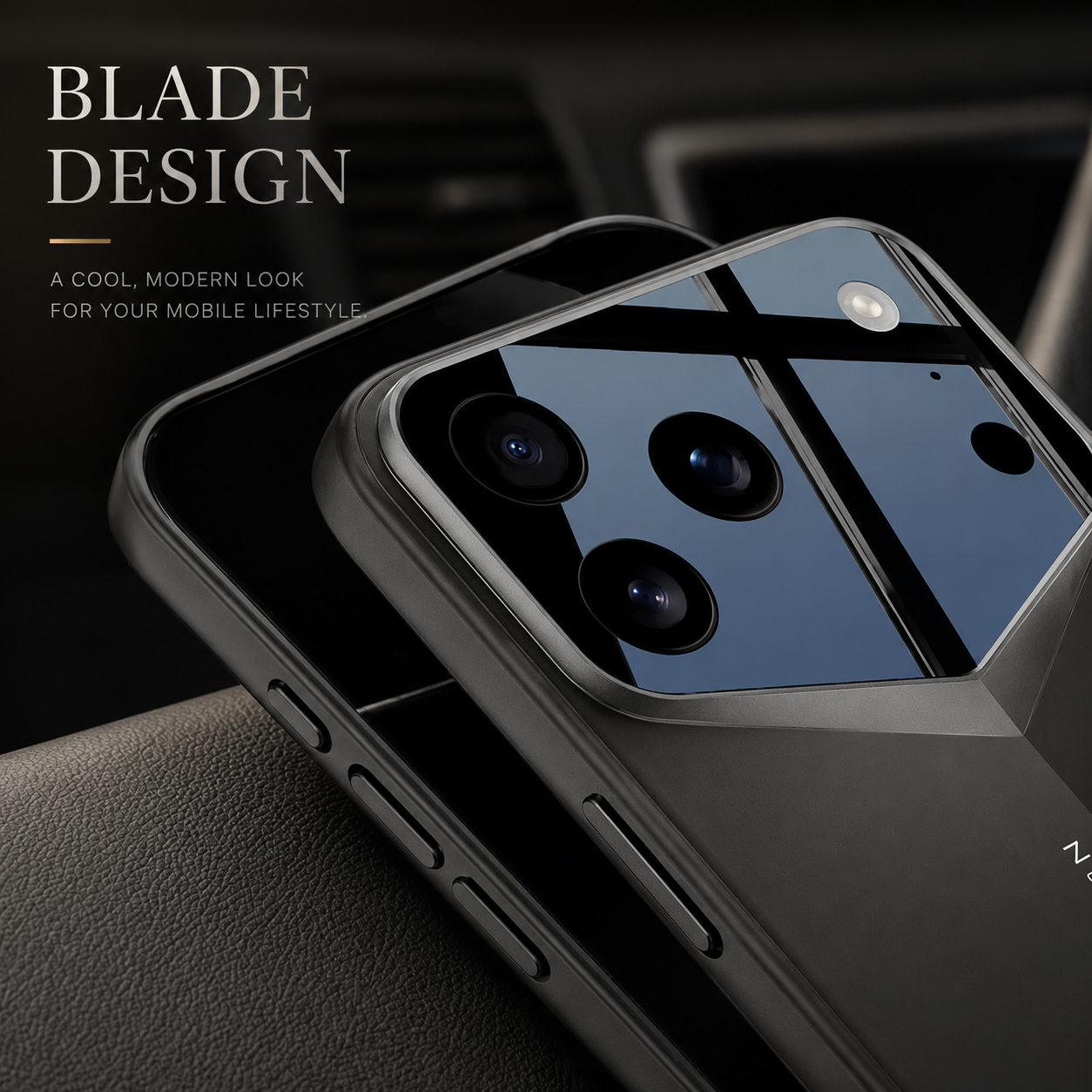 Premium iPhone Case Slim Matte Hard PC Cover Shockproof Anti Fingerprint Full Coverage Camera Lens Protection Lightweight Tough Protective Design