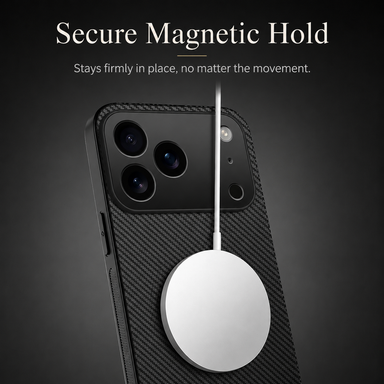 Premium iPhone Case MagSafe Compatible Carbon Fiber Leather Protective Cover Wireless Charging Shockproof Anti Scratch Slim Camera Lens Protection Full Coverage