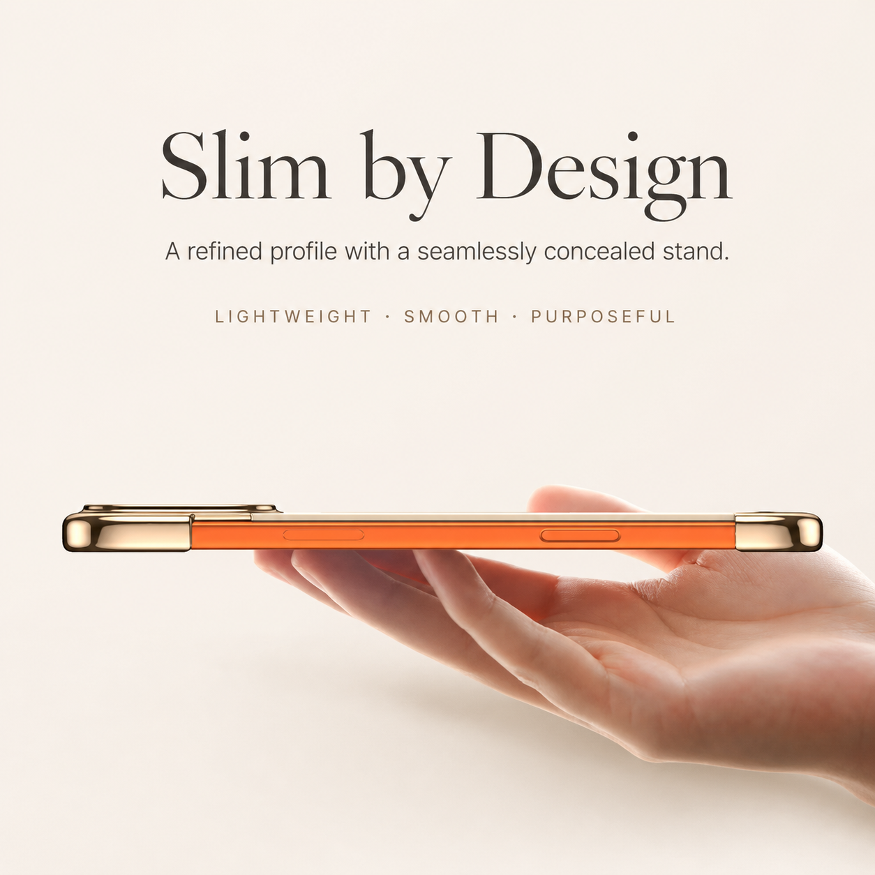 Premium iPhone Case MagSafe Compatible Frameless Magnetic Leather Back Metal Bumper Stand Shockproof Camera Lens Guard Ultra Thin Design