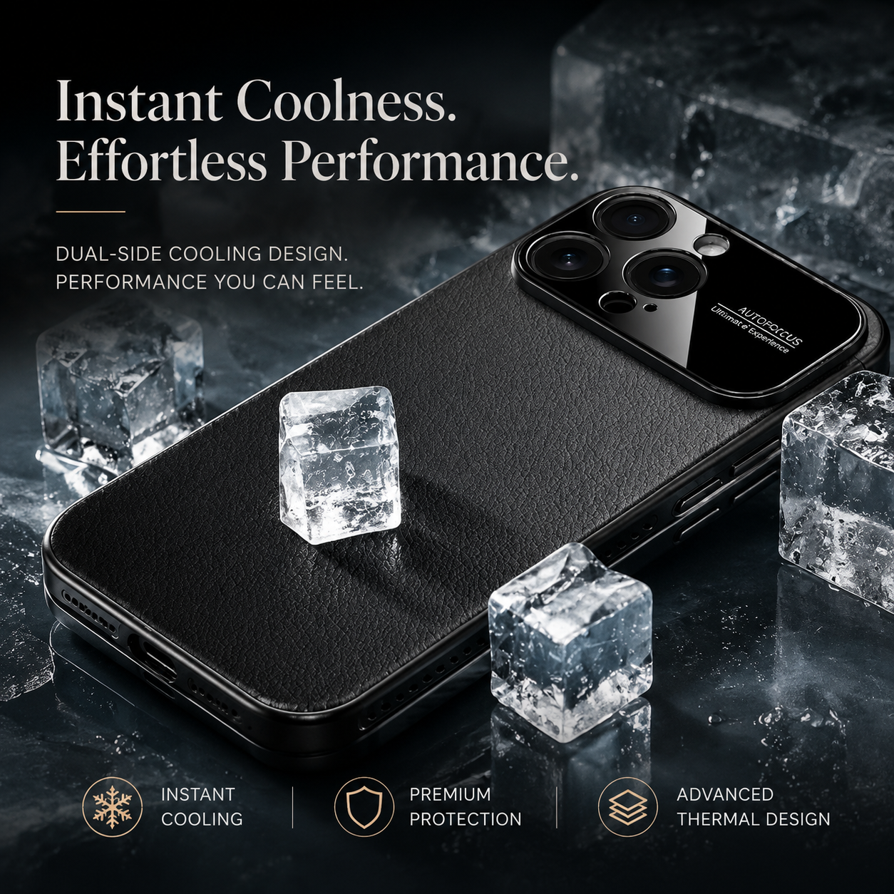 Premium iPhone Case MagSafe Magnetic Leather Border Cover Shockproof Heat Dissipation Camera Protection Anti Fingerprint Slim Full Coverage Design