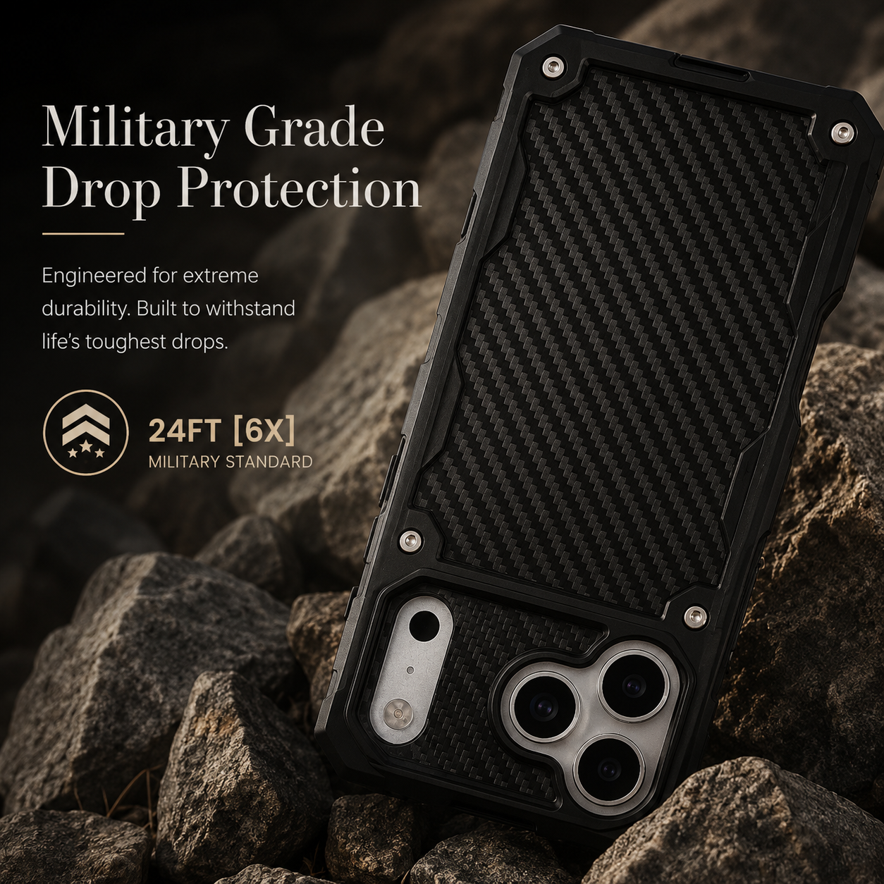 Premium iPhone Case MagSafe Compatible Rugged Heavy Duty Shockproof Protective Cover Anti Slip Grip Drop Protection Slim Durable Magnetic Design