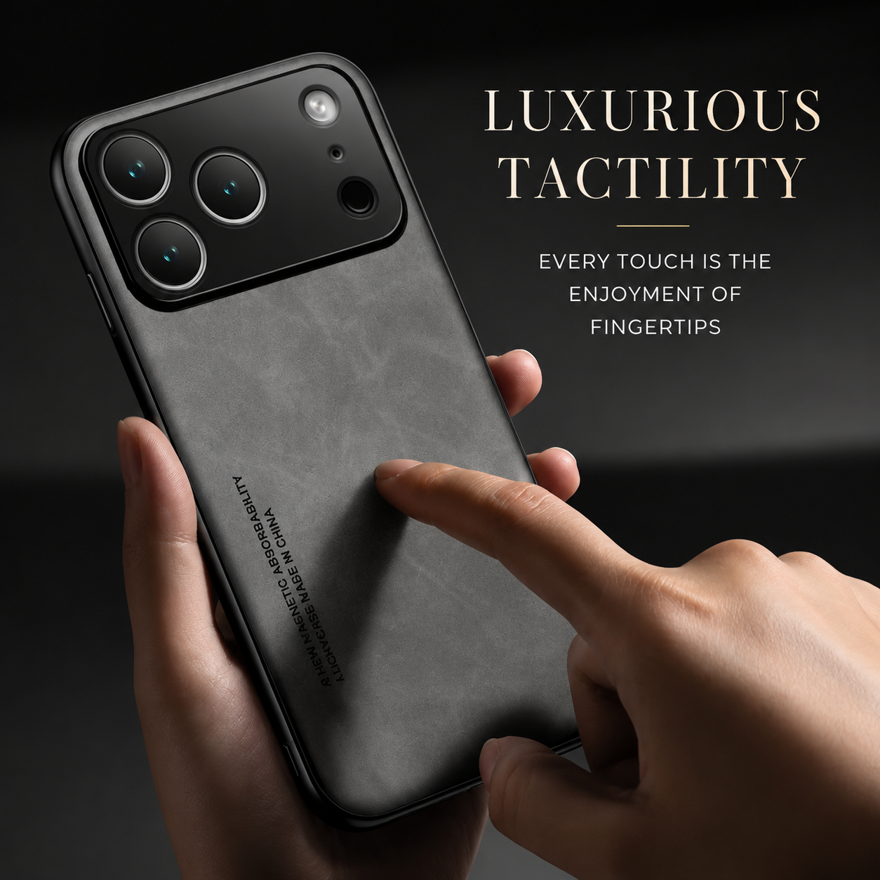 Premium iPhone Case Leather TPU Hybrid Magnetic Car Mount Compatible Protective Cover Shockproof Anti Scratch Full Coverage Wallet Style Design