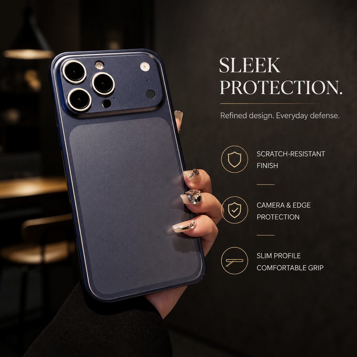 Premium iPhone Case MagSafe Compatible Metal Alloy Frame Protective Cover Shockproof Anti Scratch Matte Camera Lens Protection Slim Full Coverage