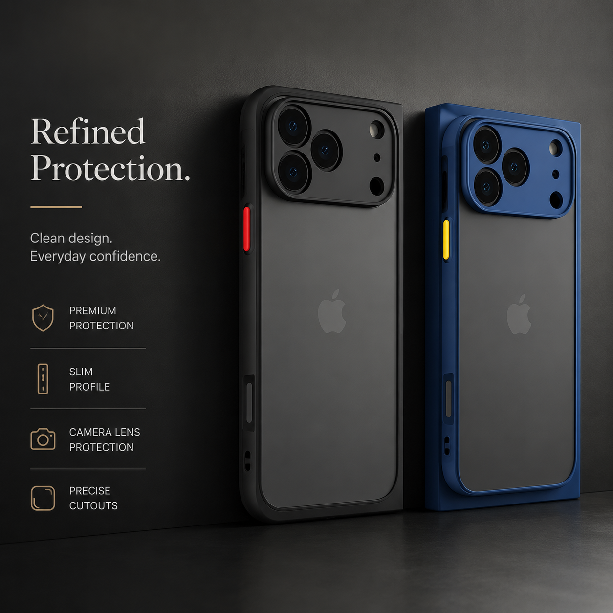 Premium iPhone Case MagSafe Compatible Translucent Armor Protective Cover Shockproof Bumper Camera Lens Protection Matte Anti Scratch Slim Full Coverage