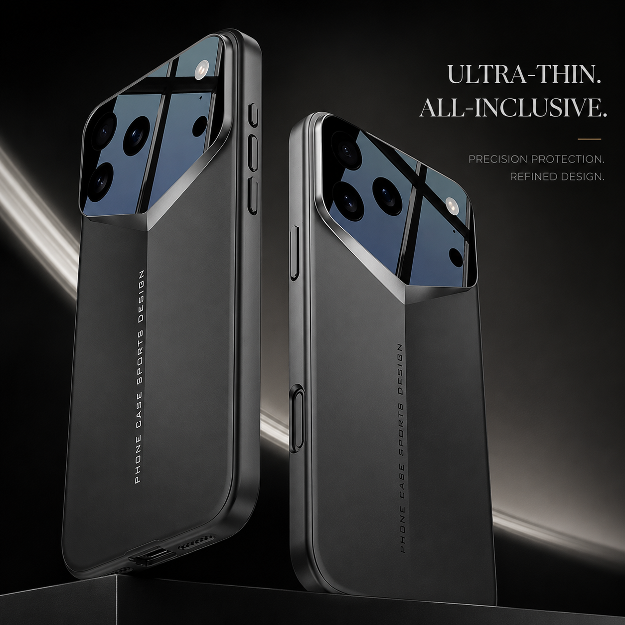 Premium iPhone Case Slim Matte Hard PC Cover Shockproof Anti Fingerprint Full Coverage Camera Lens Protection Lightweight Tough Protective Design