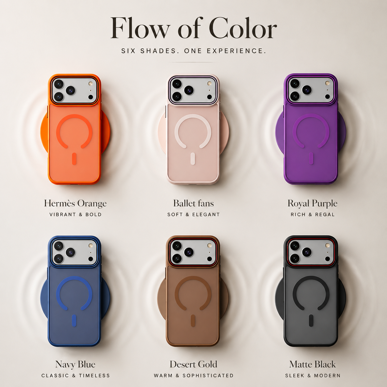 Premium iPhone Case MagSafe Compatible Magnetic Transparent Matte Cover Shockproof Protective Frame Camera Lens Protection Slim Full Coverage