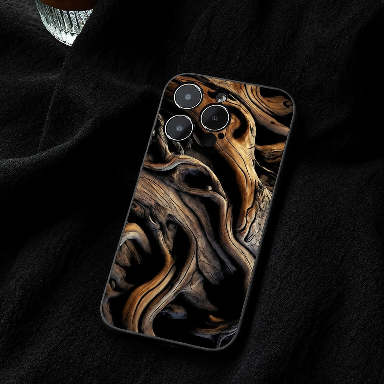 Premium iPhone Case MagSafe Compatible Magnetic Protective Cover Natural Wood Back Shockproof TPU Bumper Camera Lens Protection Ultra Thin Full Coverage
