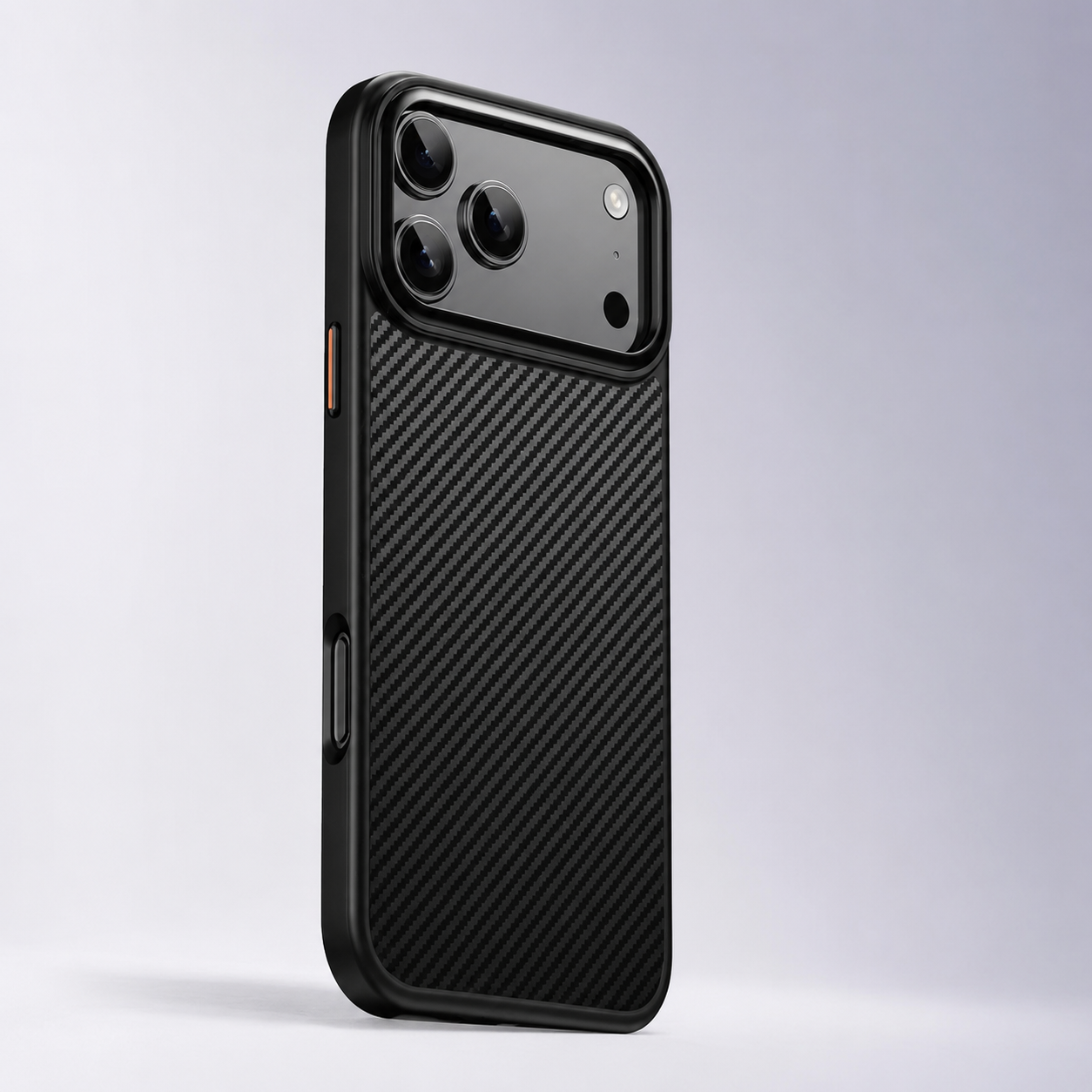 Premium iPhone Case MagSafe Compatible Kevlar Carbon Fiber Cover TPU PC Hybrid Magnetic Shockproof Protective Anti Fingerprint Slim Lightweight Design