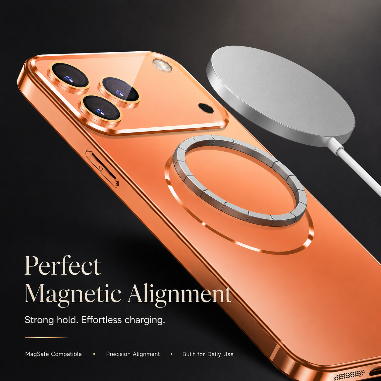 Premium iPhone Case MagSafe Compatible Magnetic Matte Cover Shockproof Protective Camera Lens Protection Ultra Thin Anti Fingerprint Hard Back Full Coverage