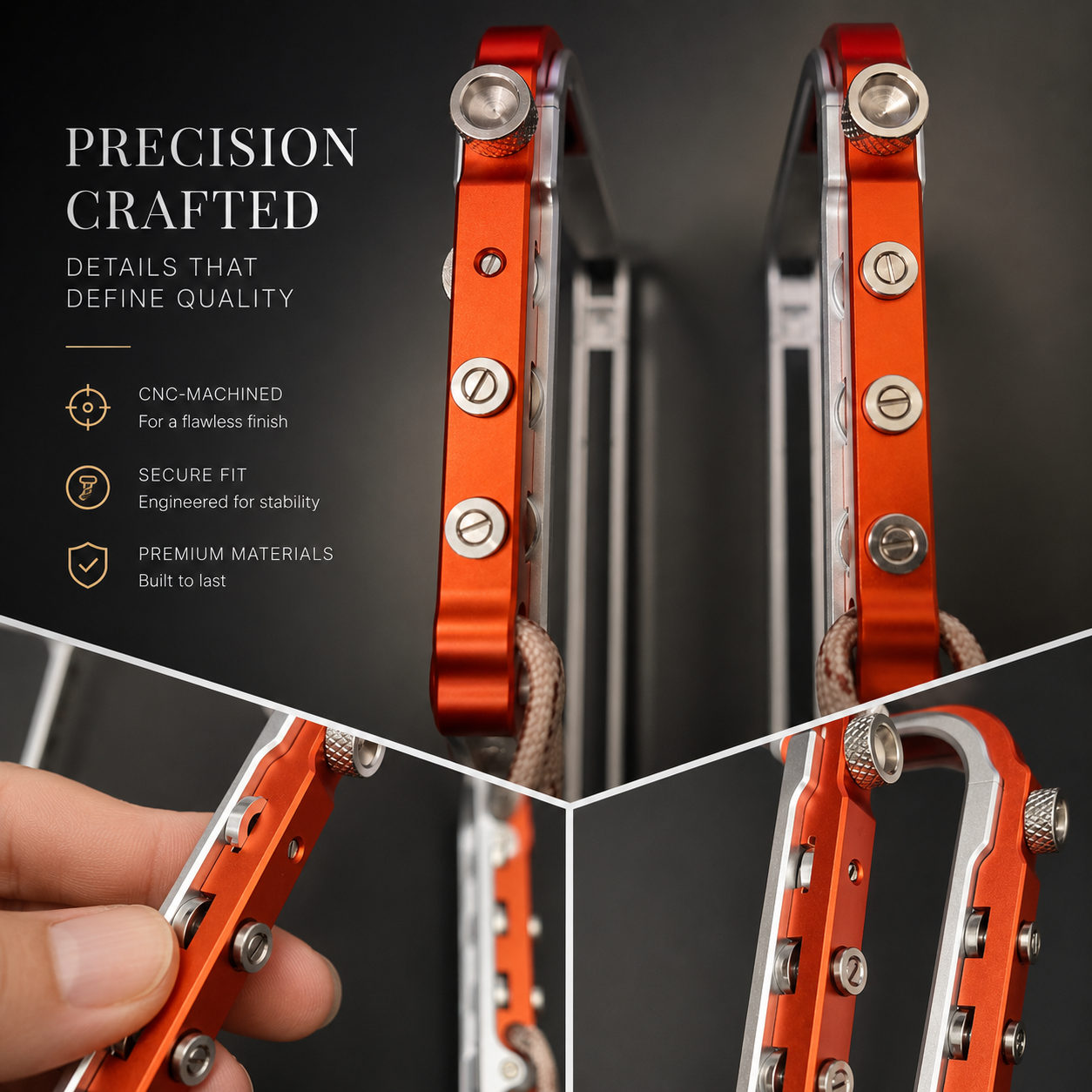 Premium iPhone Case MagSafe Compatible Magnetic Aluminum Bumper Frame Cover Shockproof Edge Protection Heat Dissipation Camera Lens Guard Slim Lightweight