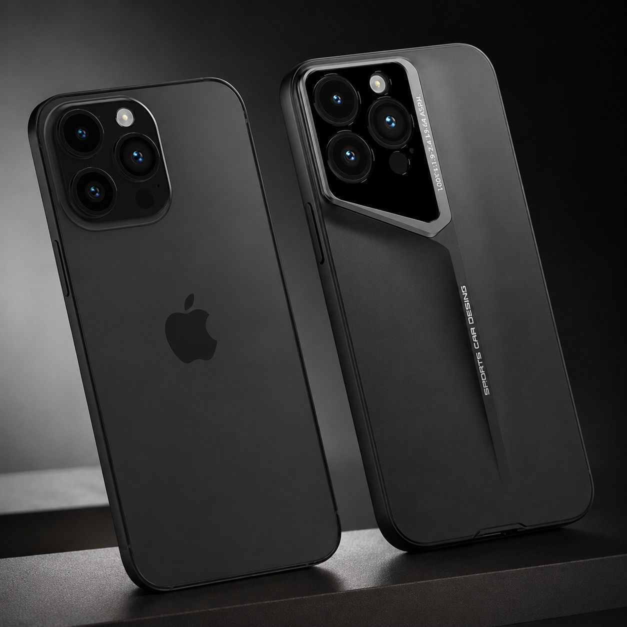 Premium iPhone Case Ultra Slim Magnetic Hard PC Cover Matte Blade Texture Frosted Lens Protection Shockproof Non Slip Full Coverage Design