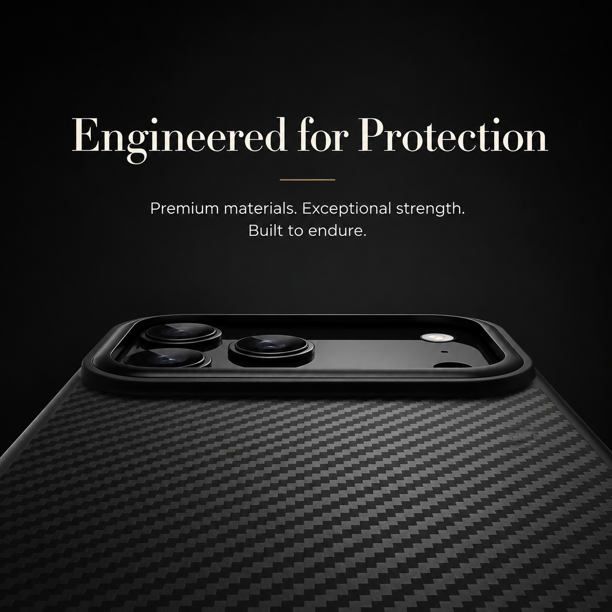Premium iPhone Case MagSafe Compatible Kevlar Carbon Fiber Cover TPU PC Hybrid Magnetic Shockproof Protective Anti Fingerprint Slim Lightweight Design