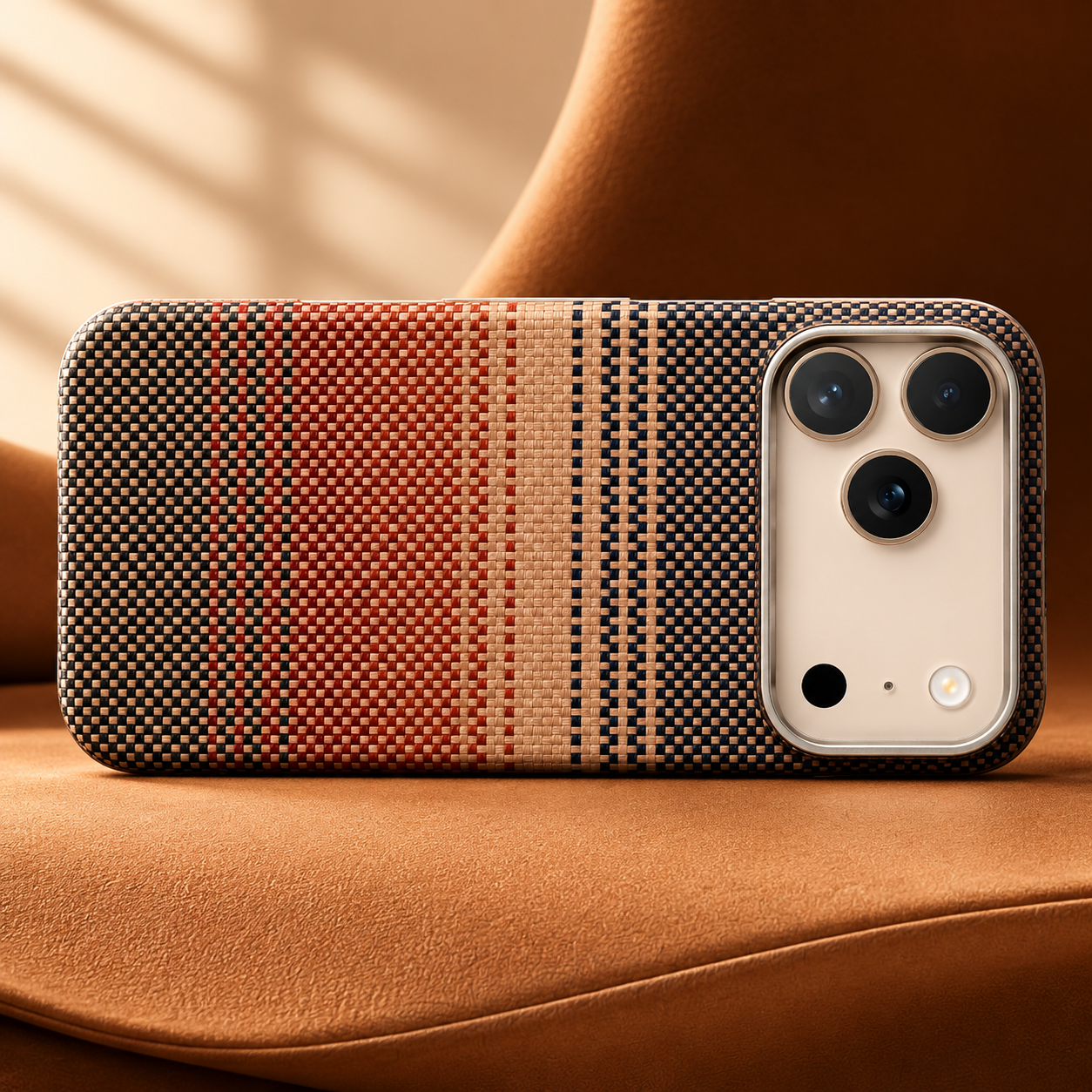 Premium iPhone Case MagSafe Compatible Aramid Carbon Fiber Ultra Thin Magnetic Protective Cover Shockproof Lightweight Slim Minimalist Design