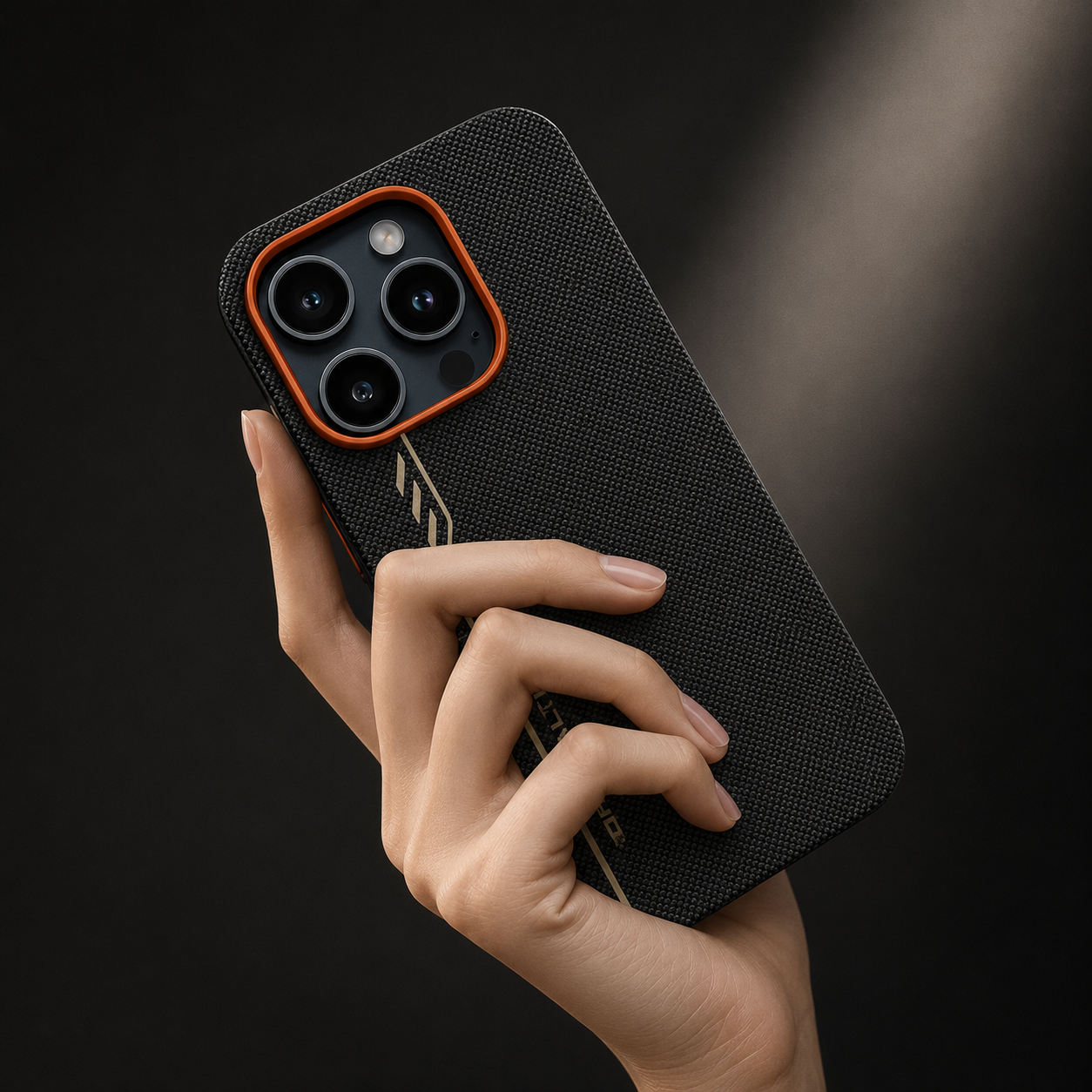 Premium iPhone Case MagSafe Compatible Kevlar Aramid Fiber TPU PC Hybrid Cover Half Wrapped Magnetic Shockproof Anti Scratch Slim Lightweight Design