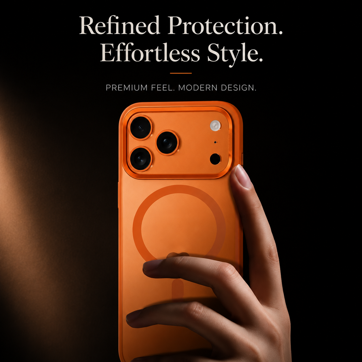 Premium iPhone Case MagSafe Compatible Matte Translucent Cover Alloy Camera Frame PC TPU Hybrid Shockproof Protective Cover Anti Scratch Slim