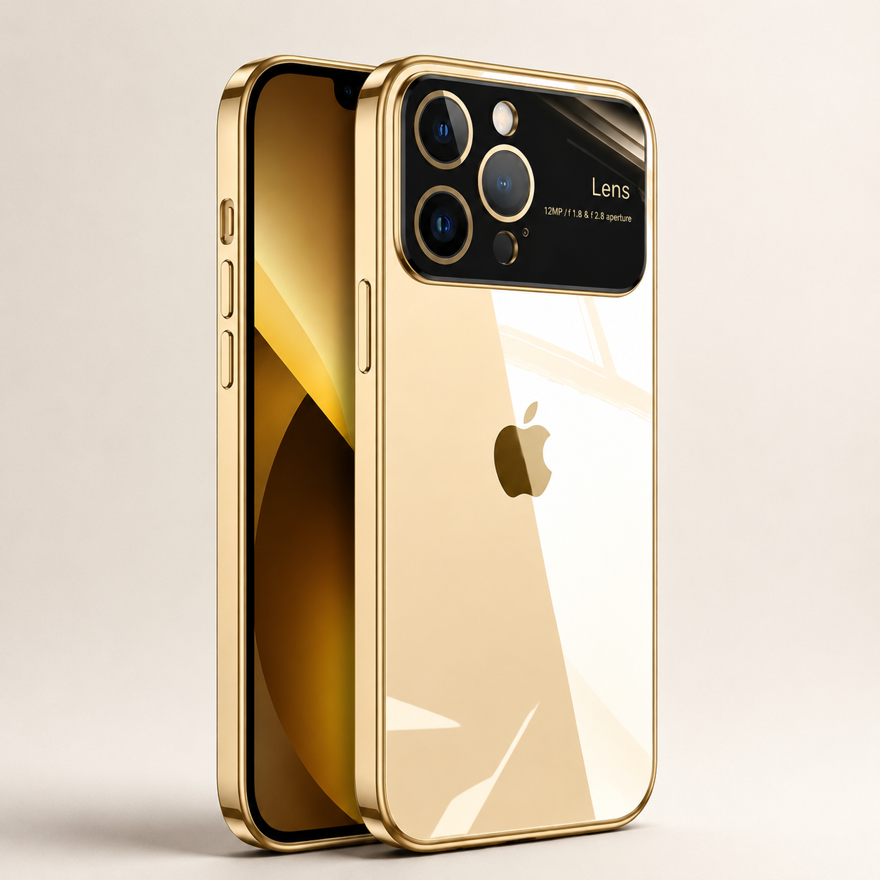 Premium iPhone Case MagSafe Compatible Transparent Shockproof Protective Cover Clear Hard Back Silicone Bumper Camera Lens Protection Ultra Thin Full Coverage