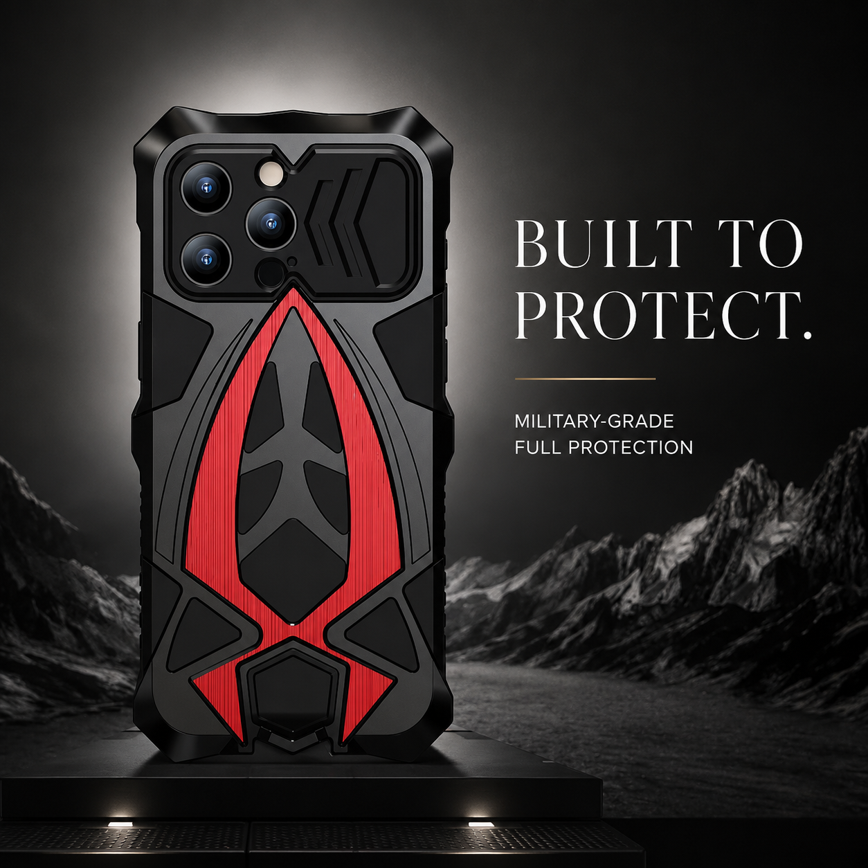 Premium iPhone Case MagSafe Compatible Magnetic Metal Armor Protective Cover Shockproof Camera Lens Protection Ultra Thin TPU Frame Full Coverage Design