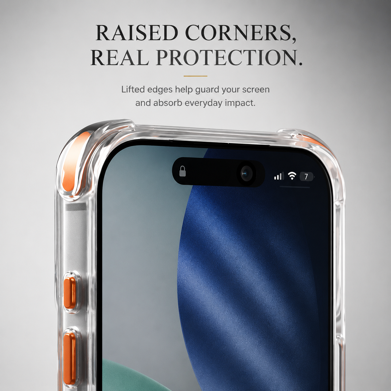 Premium iPhone Case Transparent Magnetic Shockproof Cover Glass Lens Protector Stand Holder MagSafe Compatible Non Slip Full Coverage Design