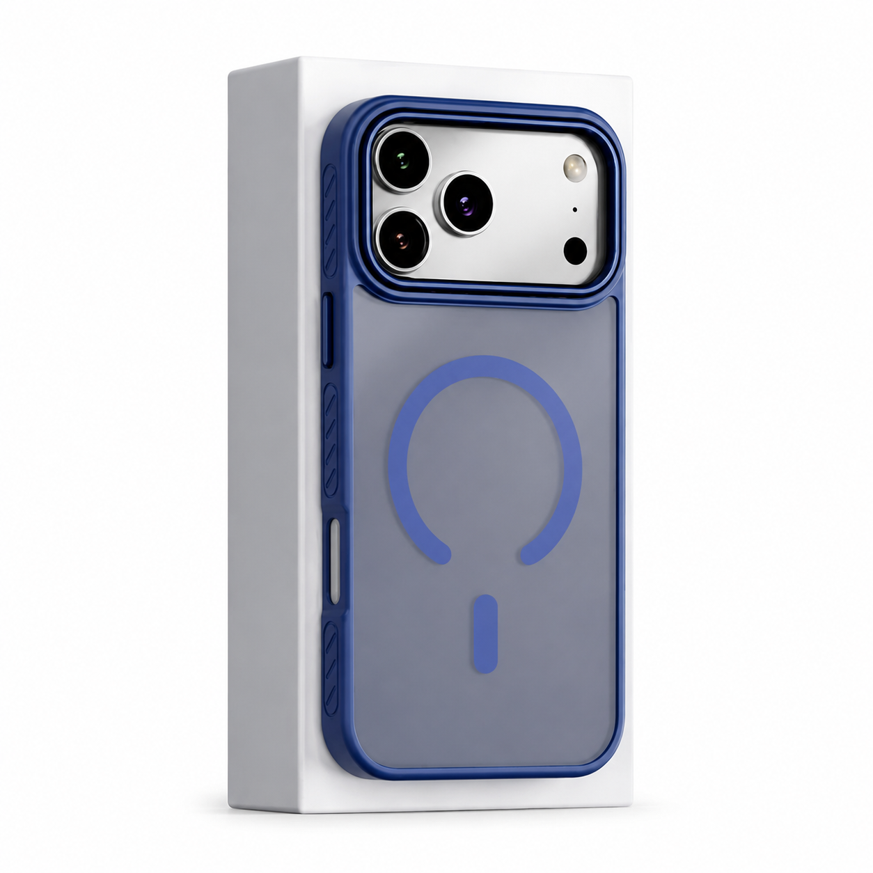 Premium iPhone Case MagSafe Compatible Matte Transparent Cover Magnetic PC TPU Hybrid Shockproof Anti Fingerprint Protective Slim Case
