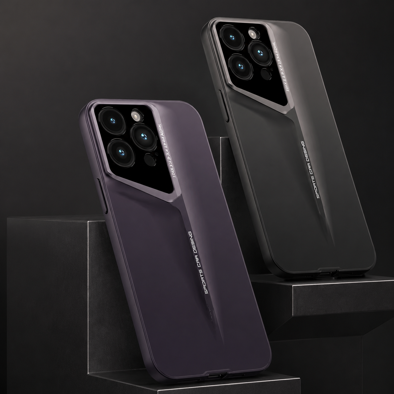 Premium iPhone Case Ultra Thin Protective Cover Titanium Style Shockproof Camera Lens Protection Anti Scratch Lightweight Anti Slip Slim Full Coverage