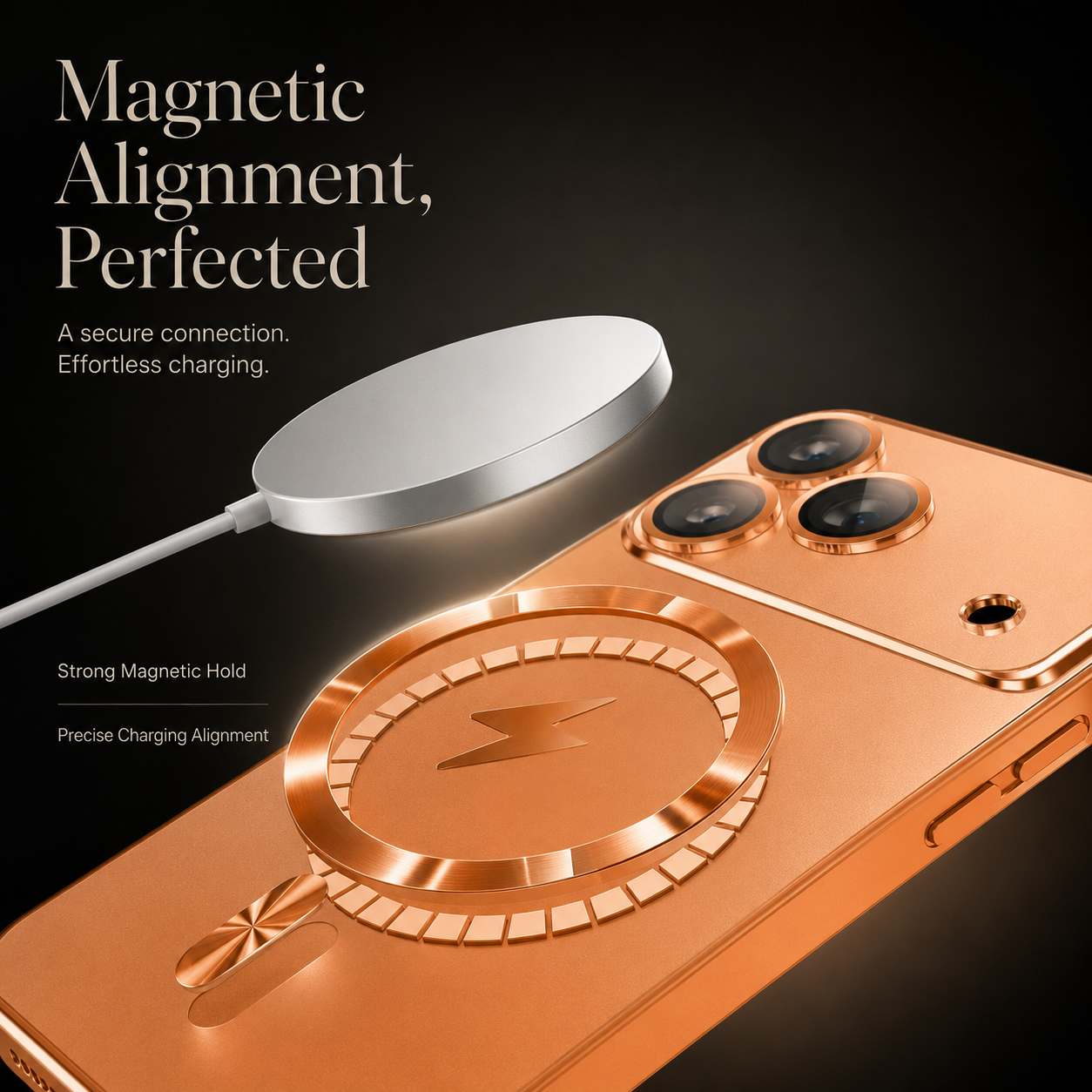 Premium iPhone Case MagSafe Compatible Magnetic Matte Cover Shockproof Protective Camera Lens Protection Ultra Thin Hard PC Back Full Coverage