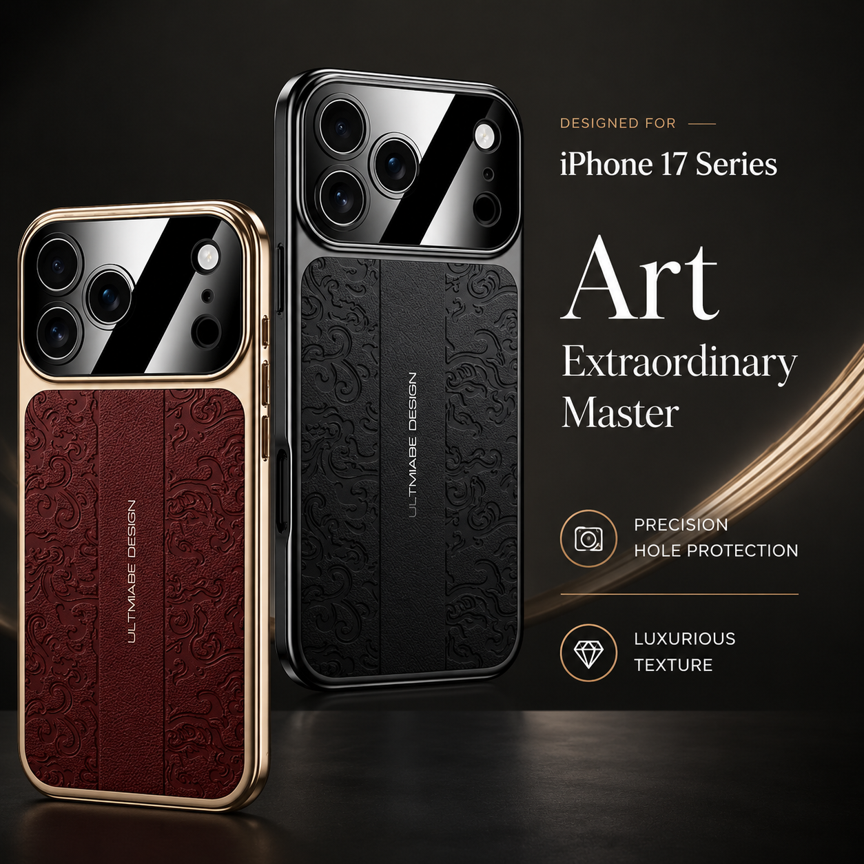 Premium iPhone Case Leather Electroplated Soft TPU Magnetic Shockproof Protective Cover Luxury Slim Half Wrapped Full Coverage Design Anti Scratch Case