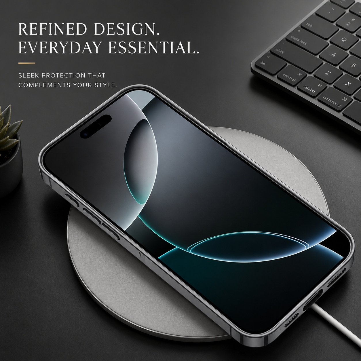 Premium iPhone Case Leather Plating Cover Soft TPU Edge Camera Lens Protection Shockproof Anti Scratch Ultra Thin Full Coverage Protective Design