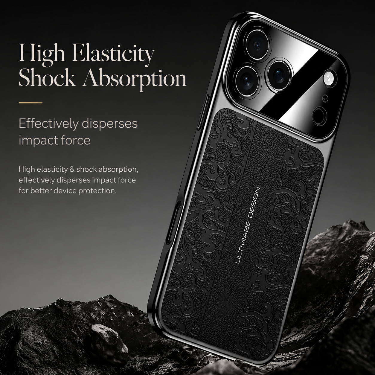 Premium iPhone Case Leather Electroplated Soft TPU Magnetic Shockproof Protective Cover Luxury Slim Half Wrapped Full Coverage Design Anti Scratch Case