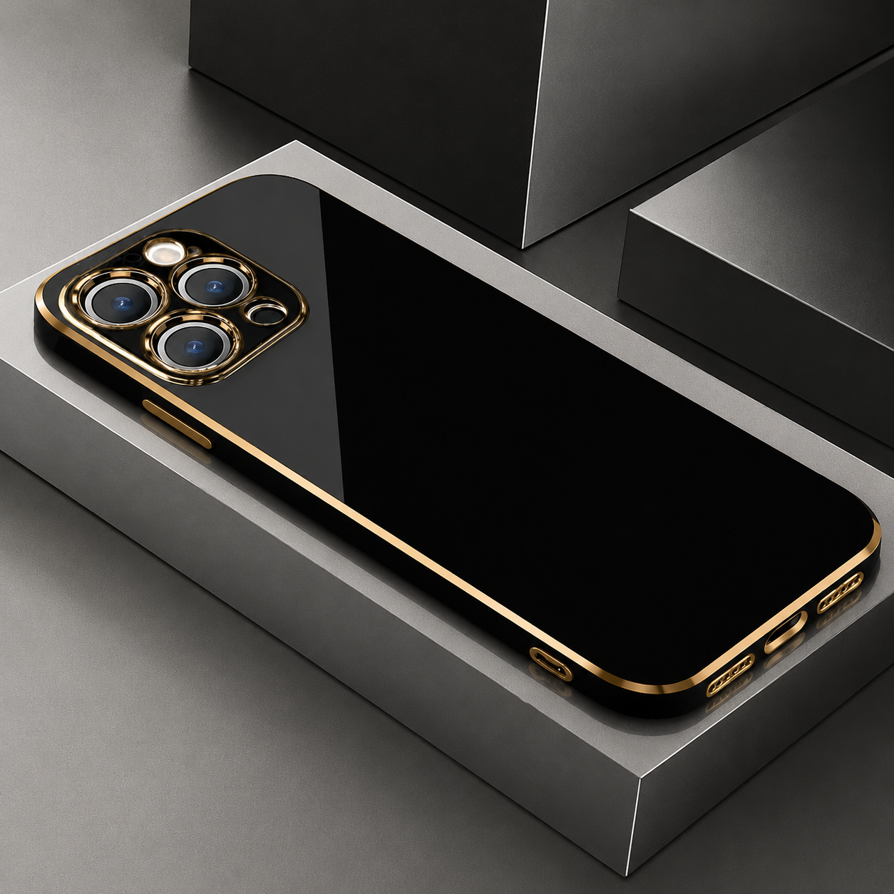 Premium iPhone Case MagSafe Compatible Matte Silicone Plating Frame Shockproof Protective Cover Magnetic Slim Full Protection Camera Lens Guard Design