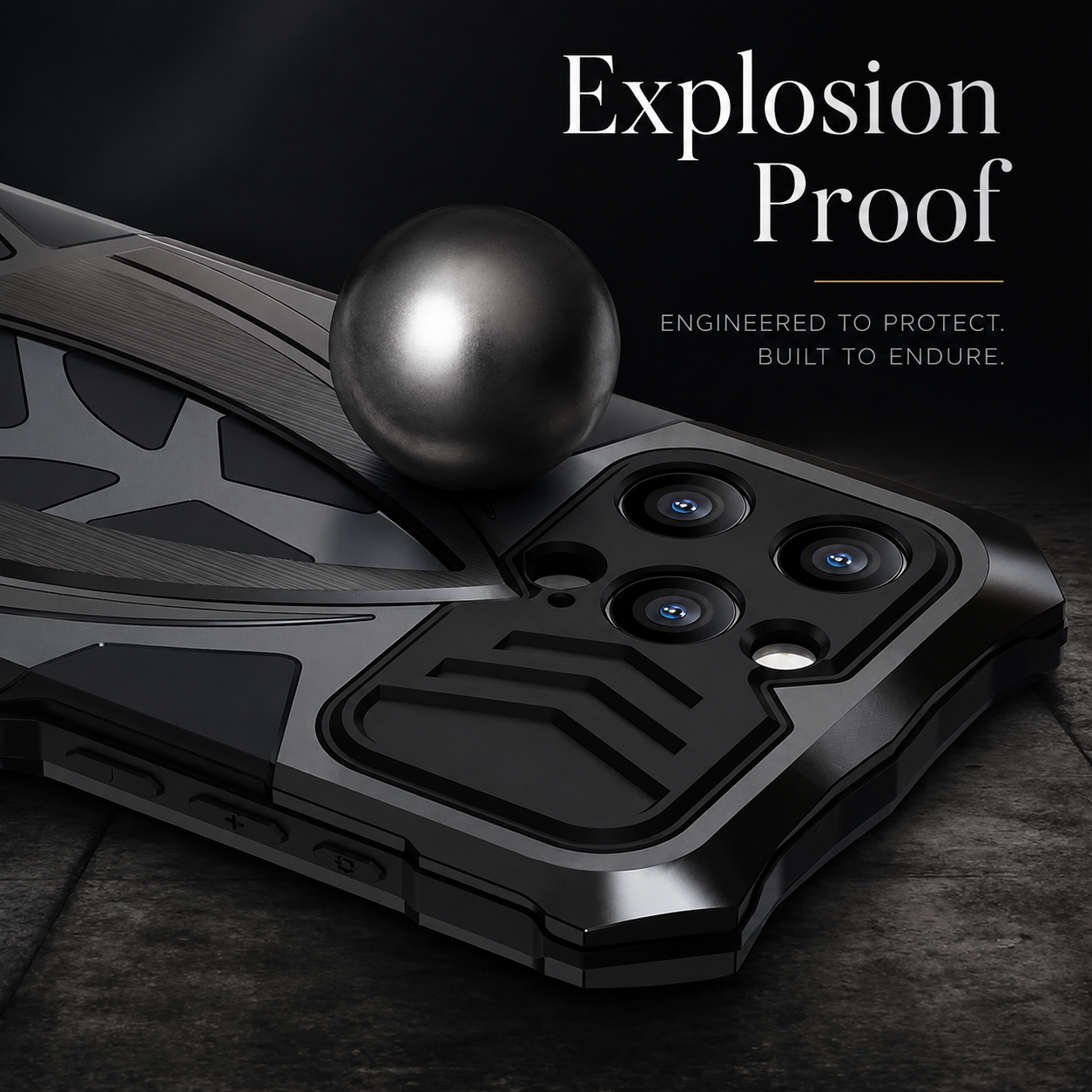 Premium iPhone Case MagSafe Compatible Magnetic Metal Armor Protective Cover Shockproof Camera Lens Protection Ultra Thin TPU Frame Full Coverage Design