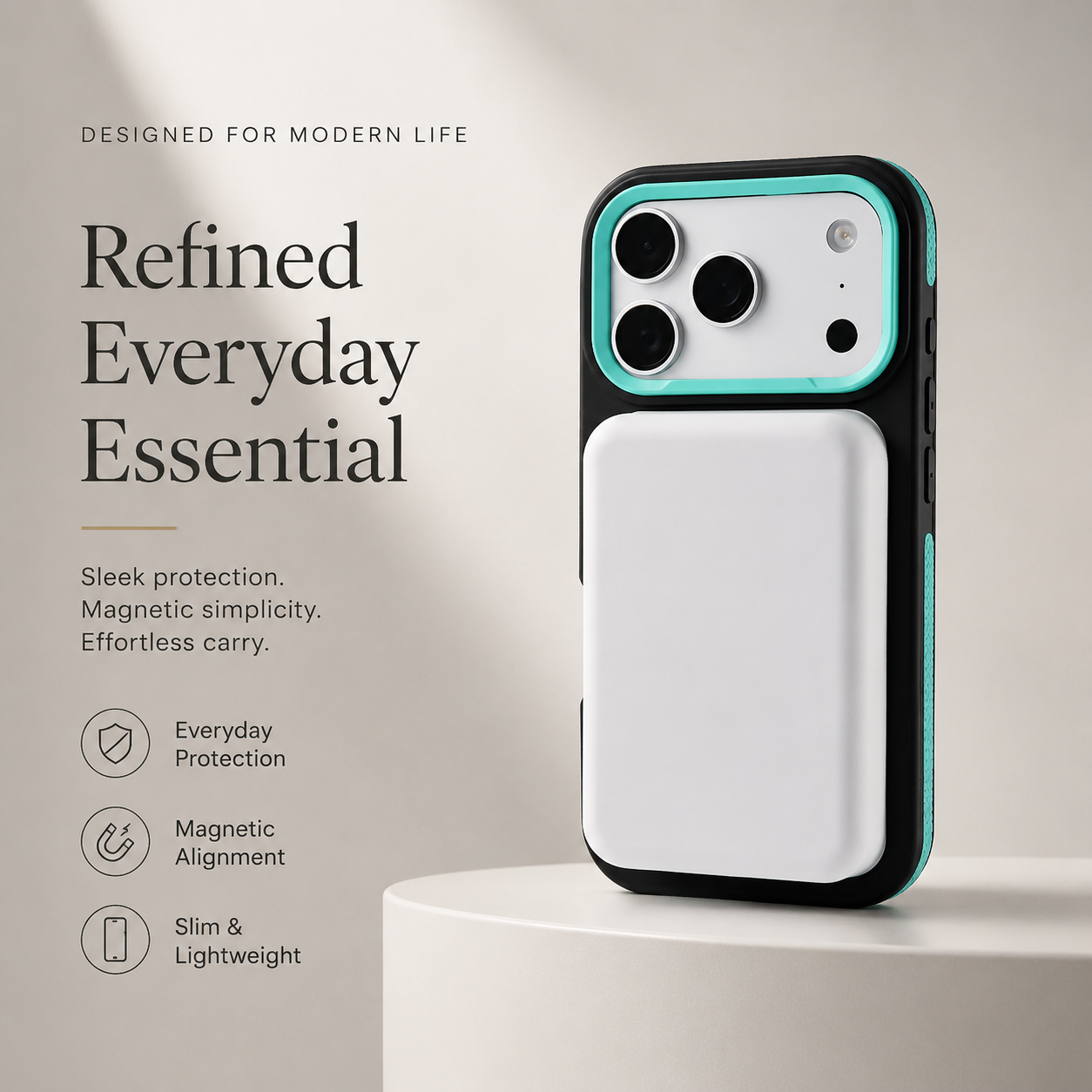 Premium iPhone Case MagSafe Compatible Magnetic Matte Frosted Shockproof Protective Cover PC TPU Armor Camera Lens Protection Slim Full Coverage