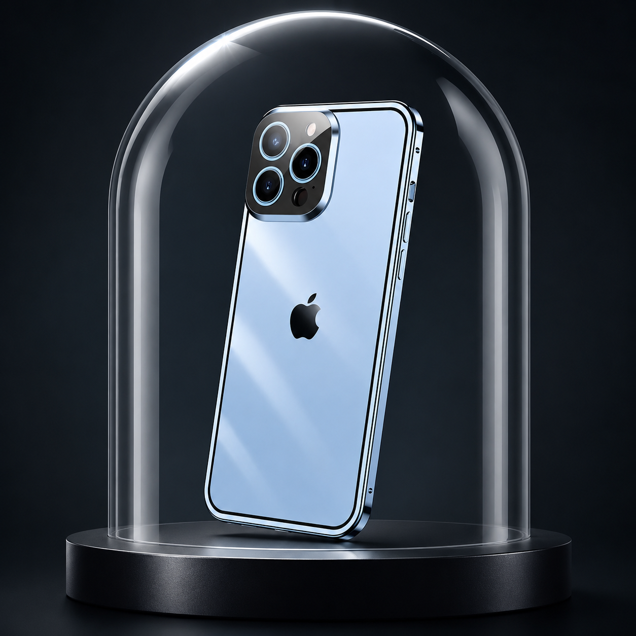 Premium iPhone Case MagSafe Compatible Magnetic Fit Double Sided Tempered Glass Metal Frame 360 Full Body Shockproof Cover Camera Lens Protection Slim Design