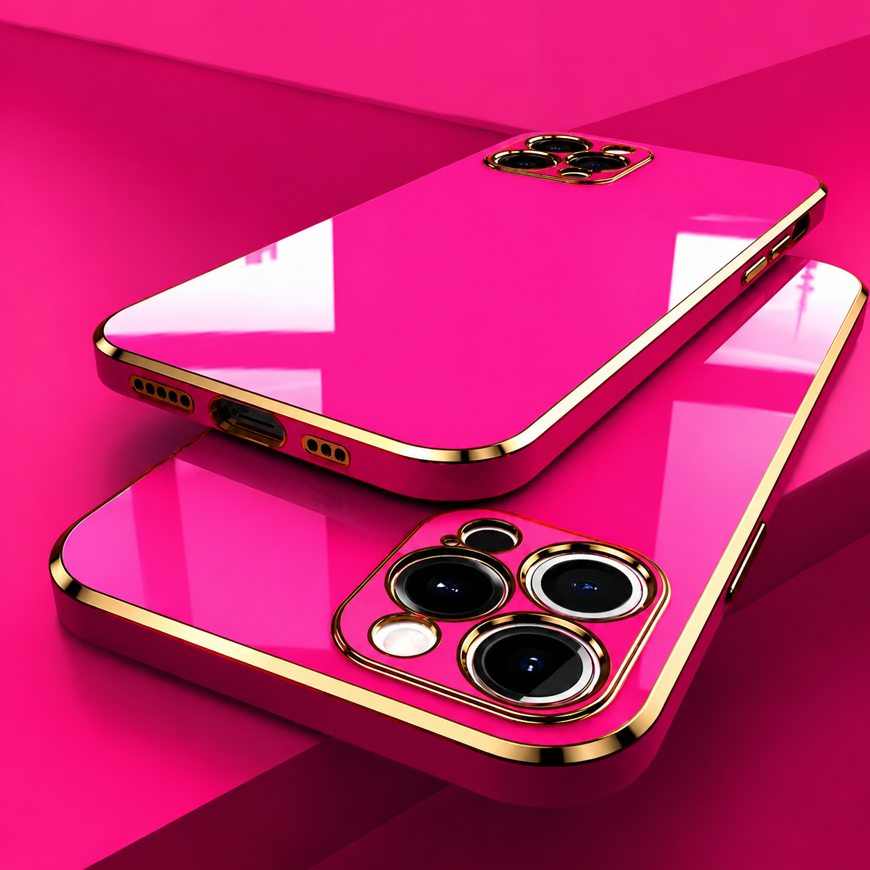Premium iPhone Case MagSafe Compatible Matte Silicone Plating Frame Shockproof Protective Cover Magnetic Slim Full Protection Camera Lens Guard Design