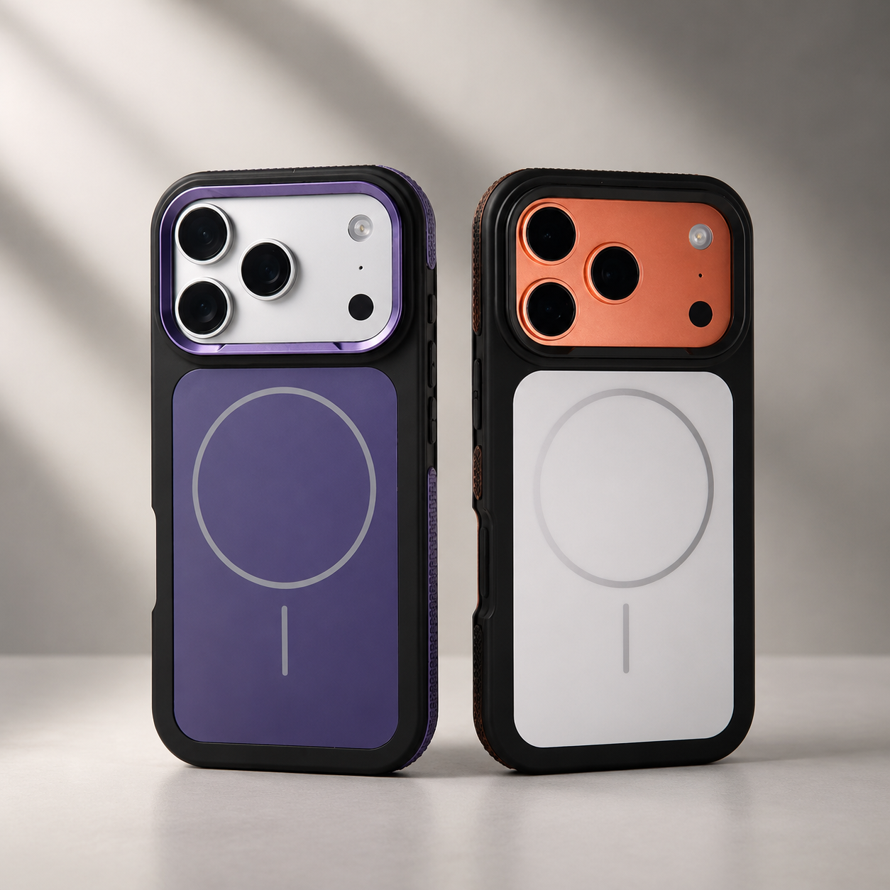 Premium iPhone Case MagSafe Compatible Magnetic Matte Frosted Shockproof Protective Cover PC TPU Armor Camera Lens Protection Slim Full Coverage