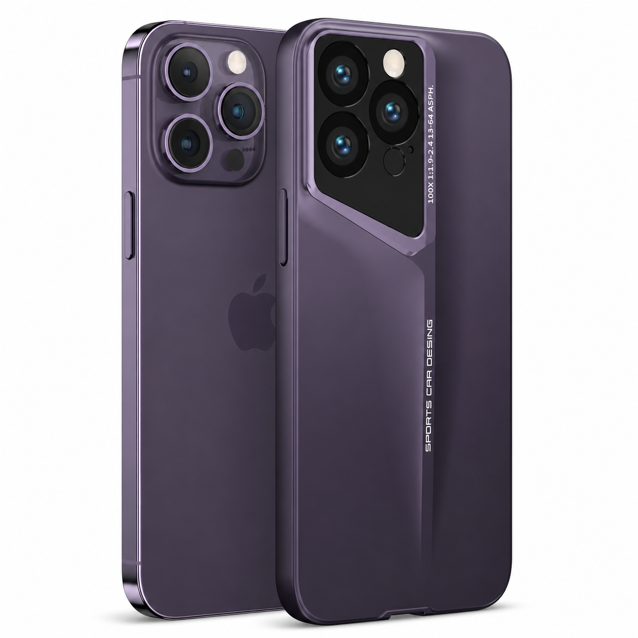 Premium iPhone Case Ultra Slim Matte Hard PC Cover Shockproof Anti Fingerprint Frosted Lens Protection Non Slip Full Coverage Protective Design