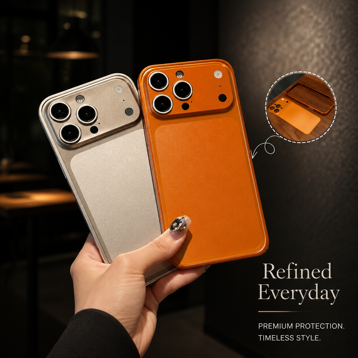 Premium iPhone Case MagSafe Compatible Metal Alloy Frame Protective Cover Shockproof Anti Scratch Matte Camera Lens Protection Slim Full Coverage