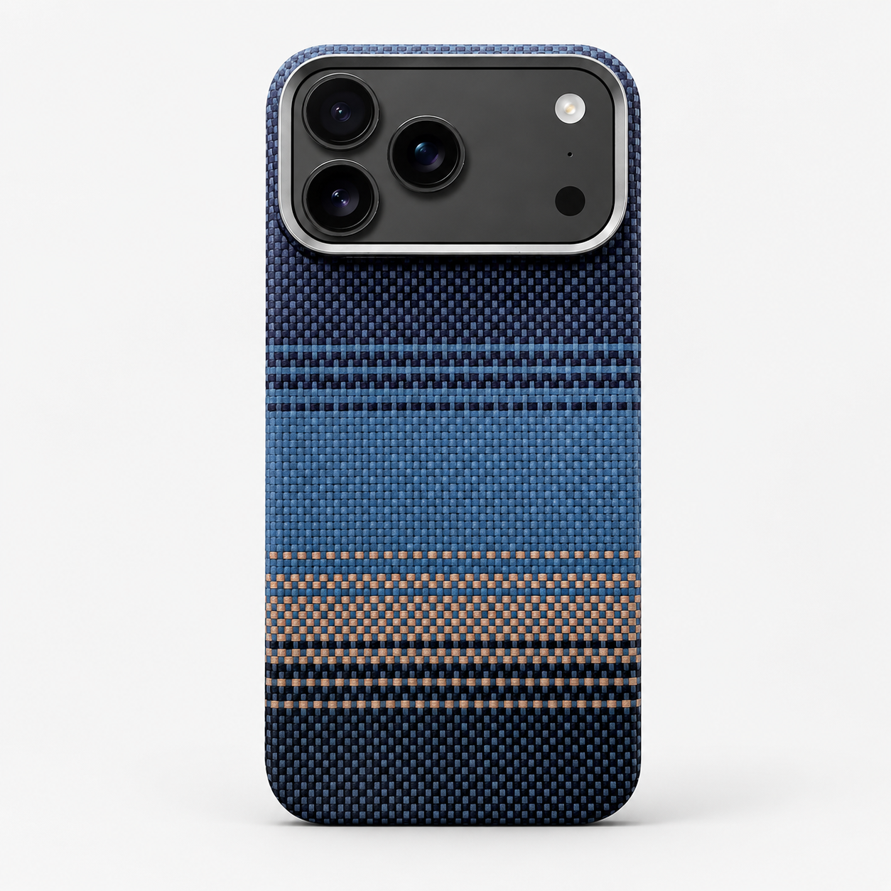 Premium iPhone Case MagSafe Compatible Aramid Fiber Carbon Fiber Protective Cover Wireless Charging Shockproof Ultra Slim Camera Lens Protection Hard Back