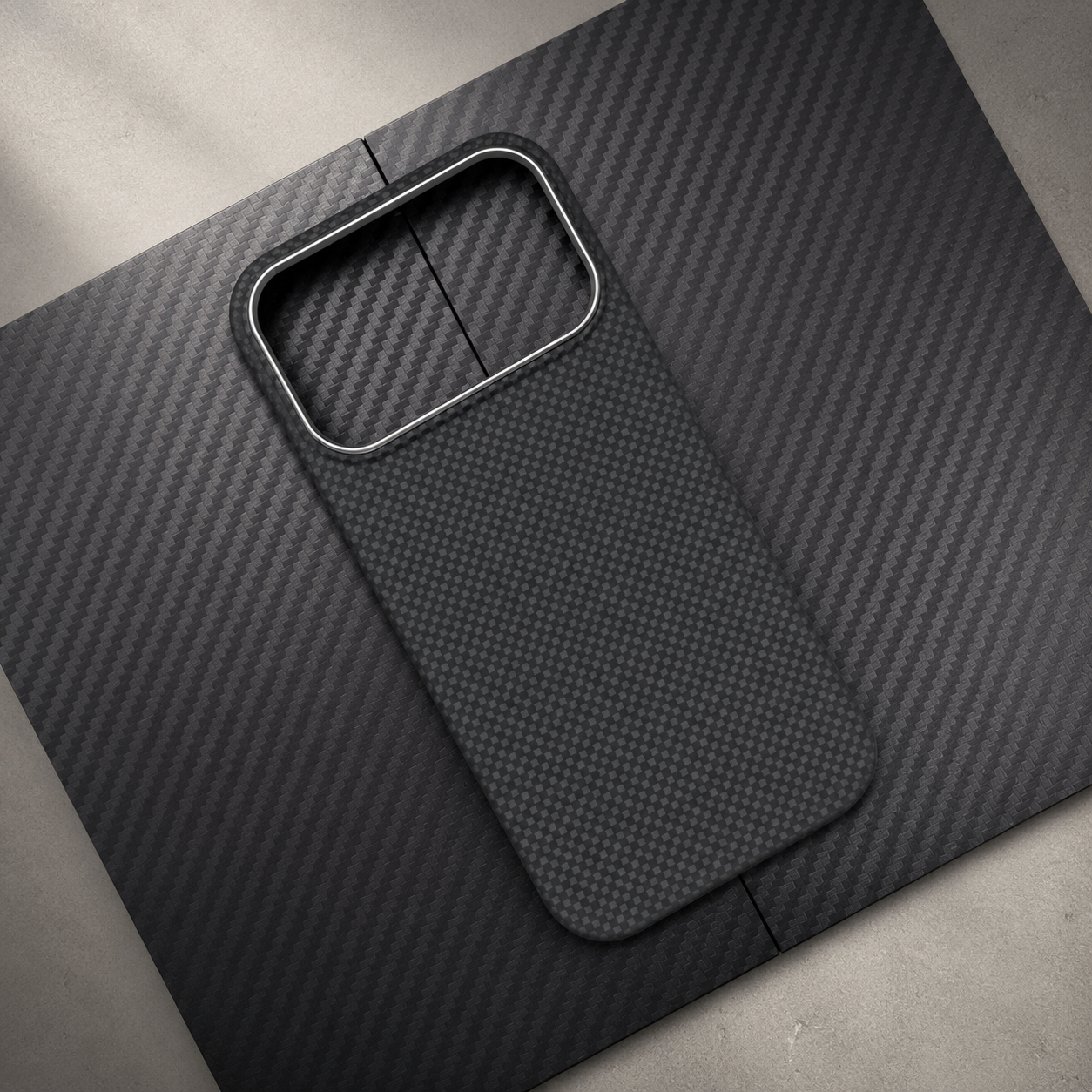 Premium iPhone Case MagSafe Compatible Aramid Carbon Fiber Ultra Thin Magnetic Protective Cover Shockproof Lightweight Slim Minimalist Design