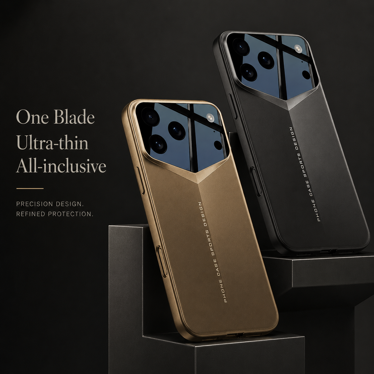 Premium iPhone Case Slim Matte Hard PC Cover Shockproof Anti Fingerprint Full Coverage Camera Lens Protection Lightweight Tough Protective Design