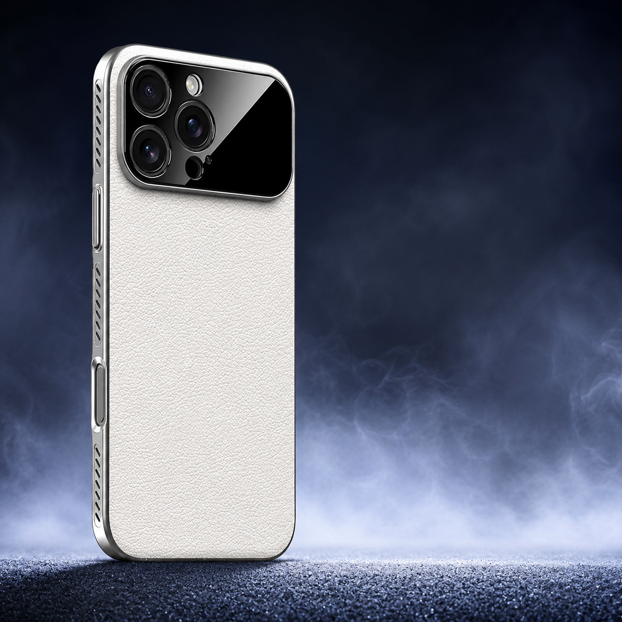Premium iPhone Case MagSafe Magnetic Leather Border Cover Shockproof Heat Dissipation Camera Protection Anti Fingerprint Slim Full Coverage Design