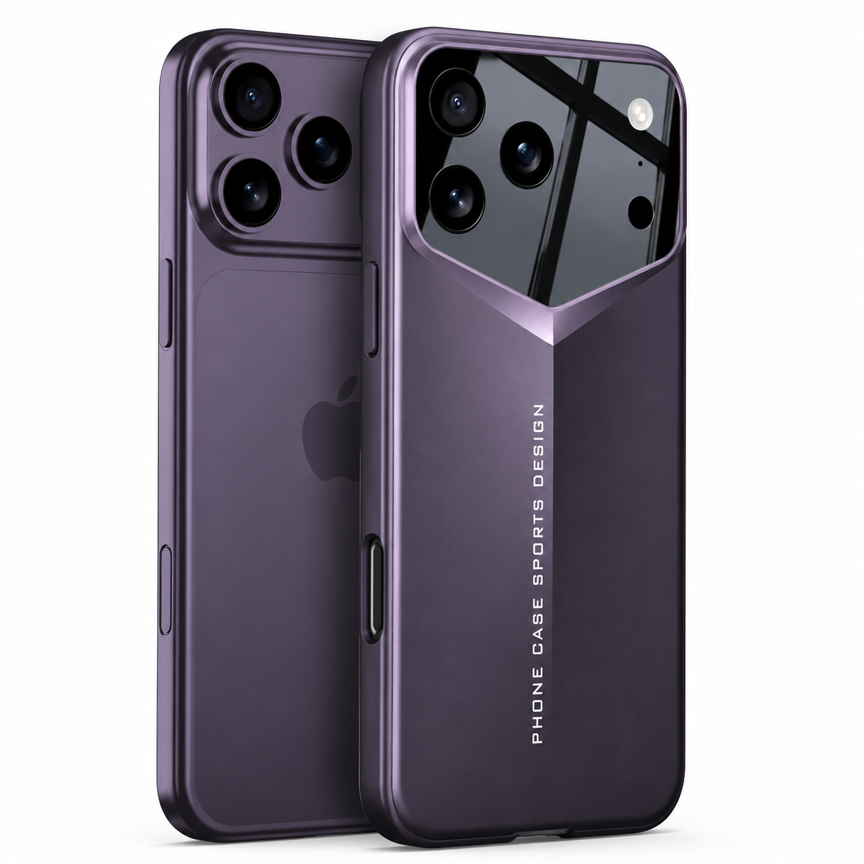 Premium iPhone Case Slim Matte Hard PC Cover Shockproof Anti Fingerprint Full Coverage Camera Lens Protection Lightweight Tough Protective Design