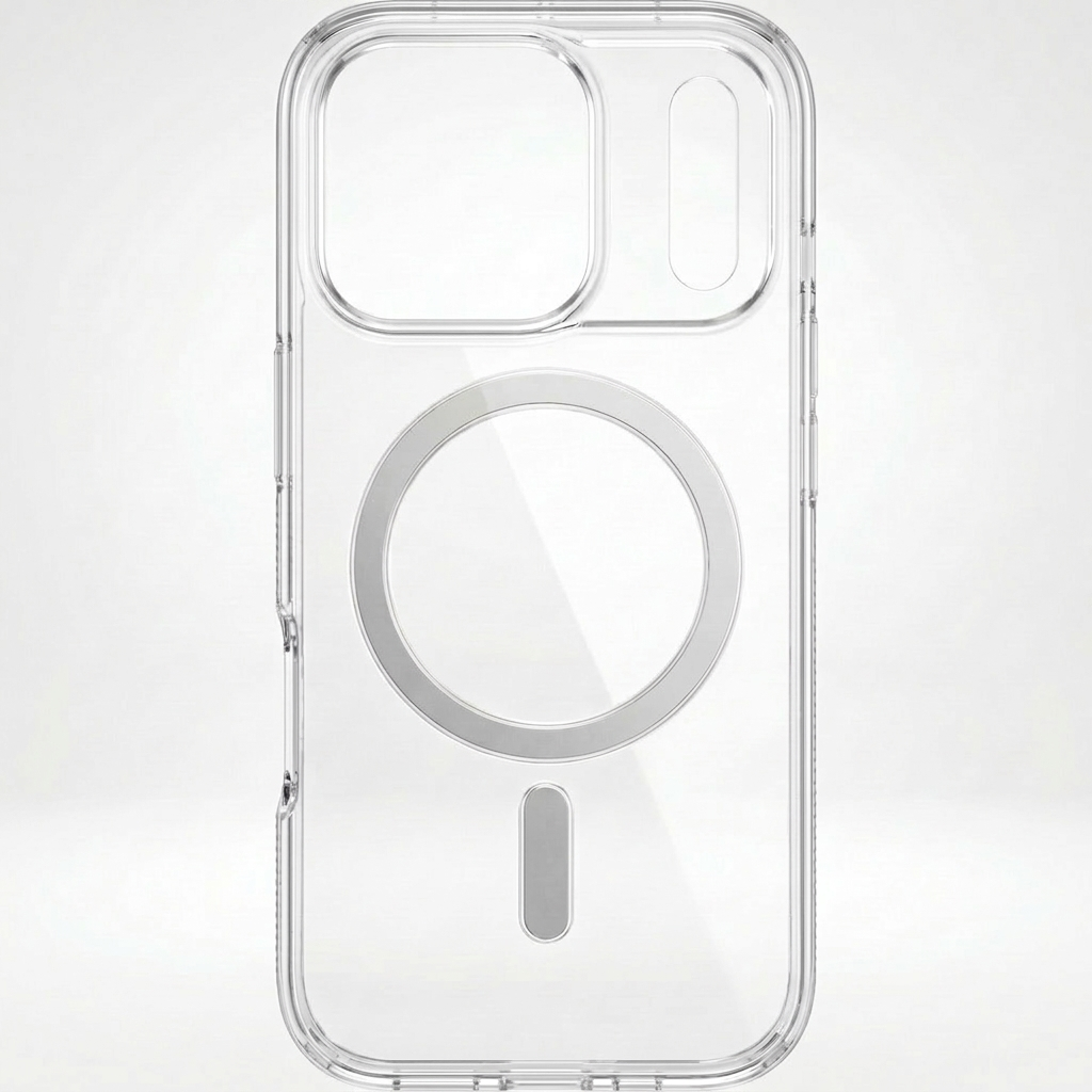 Clear Slim Phone Case Transparent Cover Compatible with iPhone 17 Pro Max
