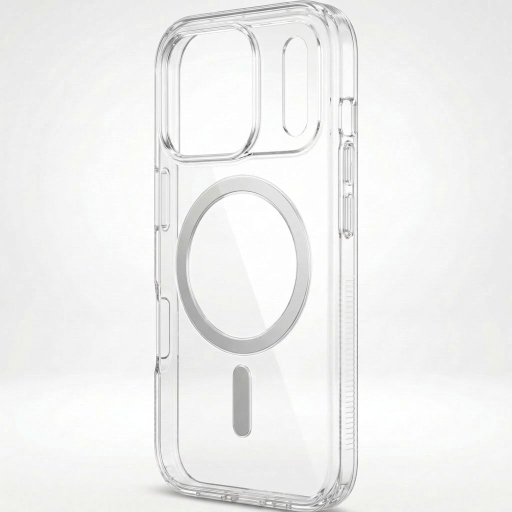 Clear Slim Phone Case Transparent Cover Compatible with iPhone 17 Pro Max